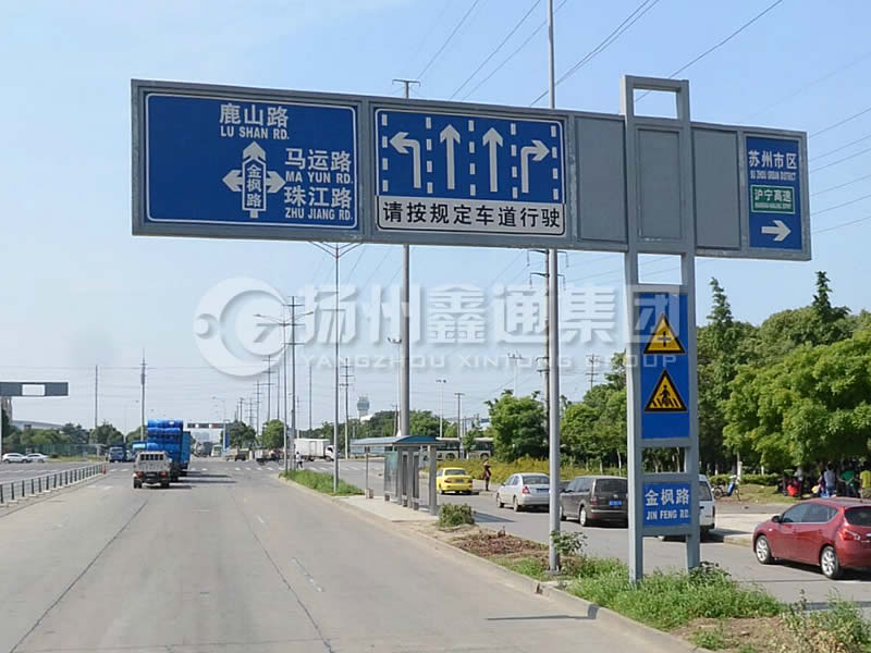 BZG-012，交通標(biāo)志桿，框架交通標(biāo)志桿