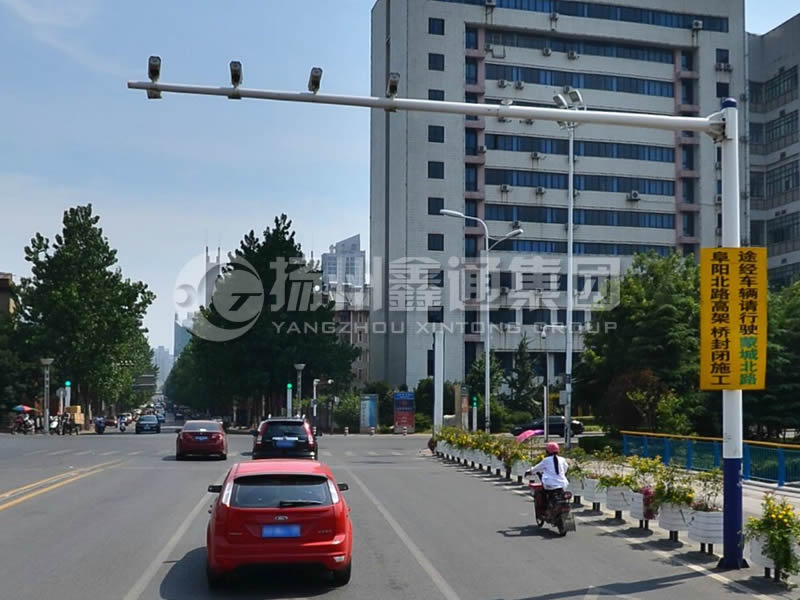 DJG-009，電子警察桿，圓錐電警桿