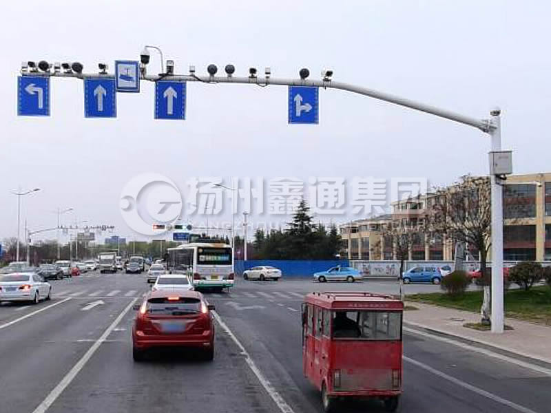 DJG-011，電子警察桿，闖紅燈抓拍桿