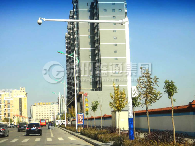 DJG-016,電子警察桿，八棱球機(jī)桿