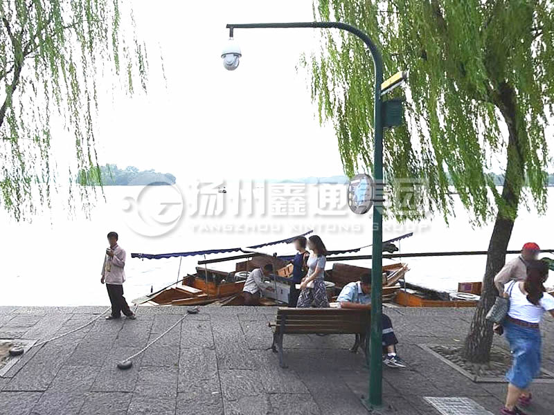 DJG-021，電子警察桿，自彎球機桿